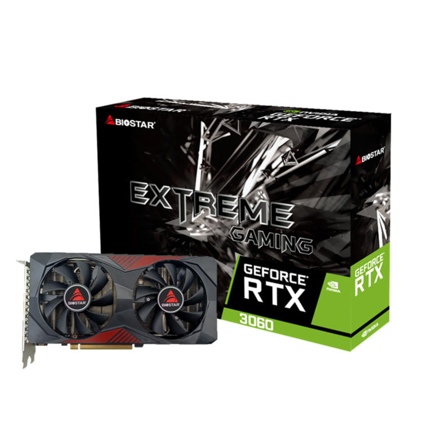 GPU RTX 3060 12GB BIOSTAR EXTREME GAMING